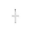 14K White 18 x 12 mm Cross Pendant Online Hot Sale